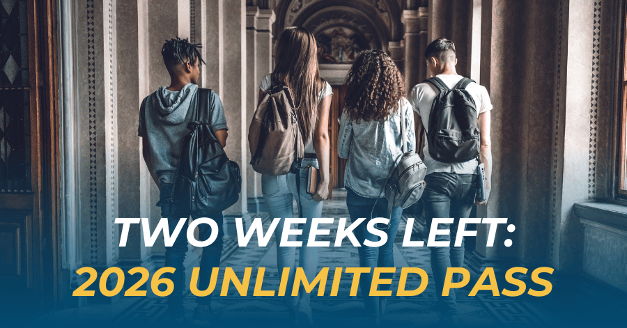 Two Weeks Left: 2026 Unlimited Pass
